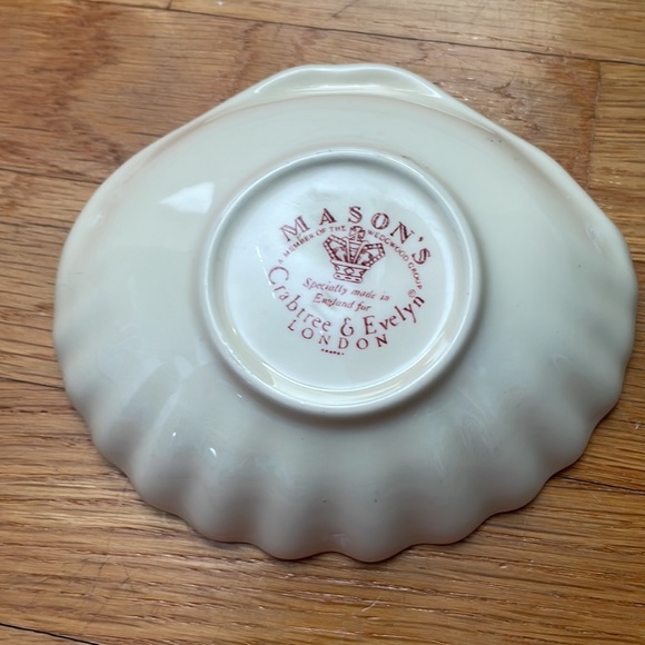 Vintage Ceramic Pink Shell Trinket / Jewelry Tray/ Bowl - Picture 4 of 5